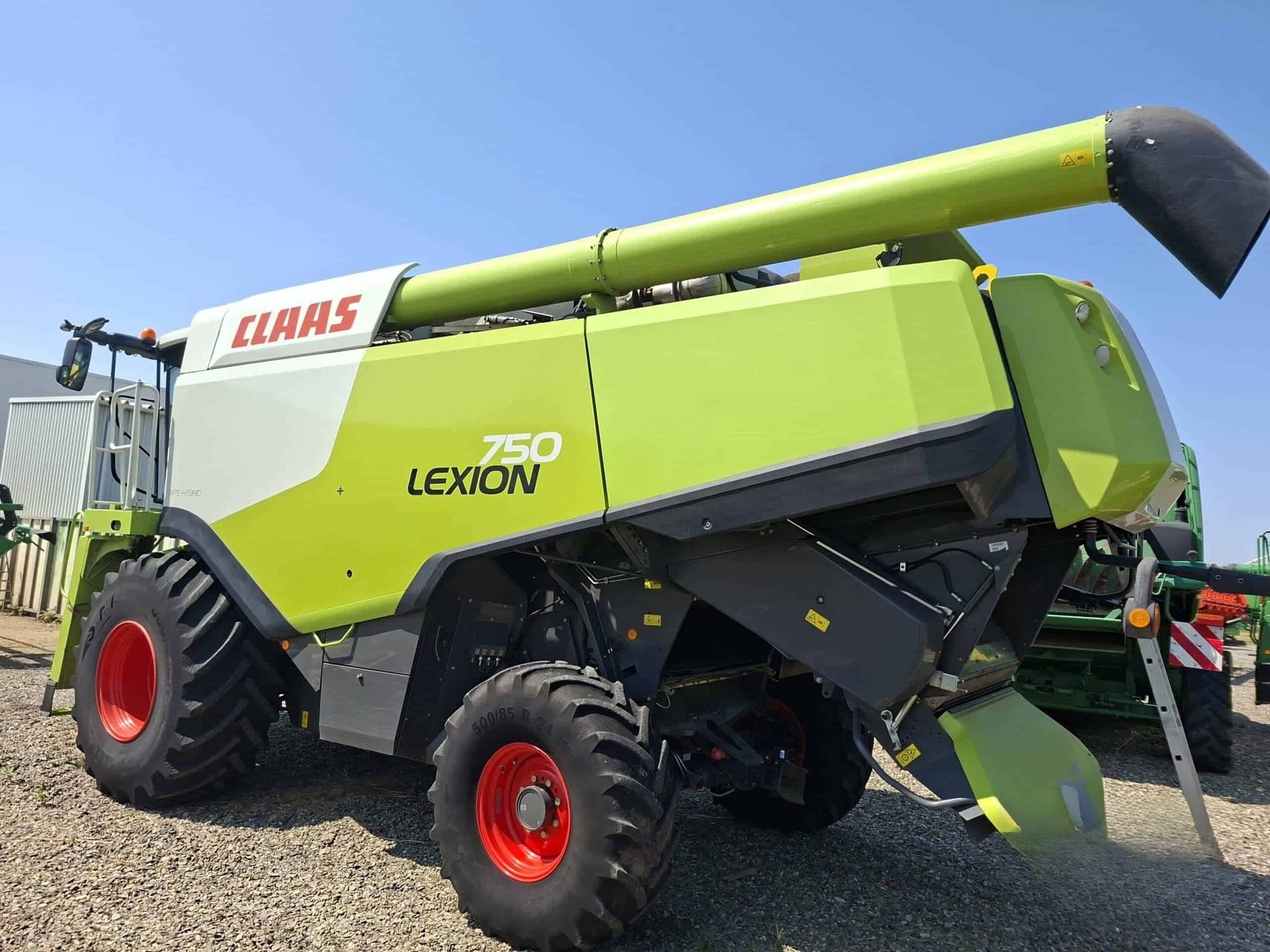 Claas Lexion 750 + heder paioase — 6