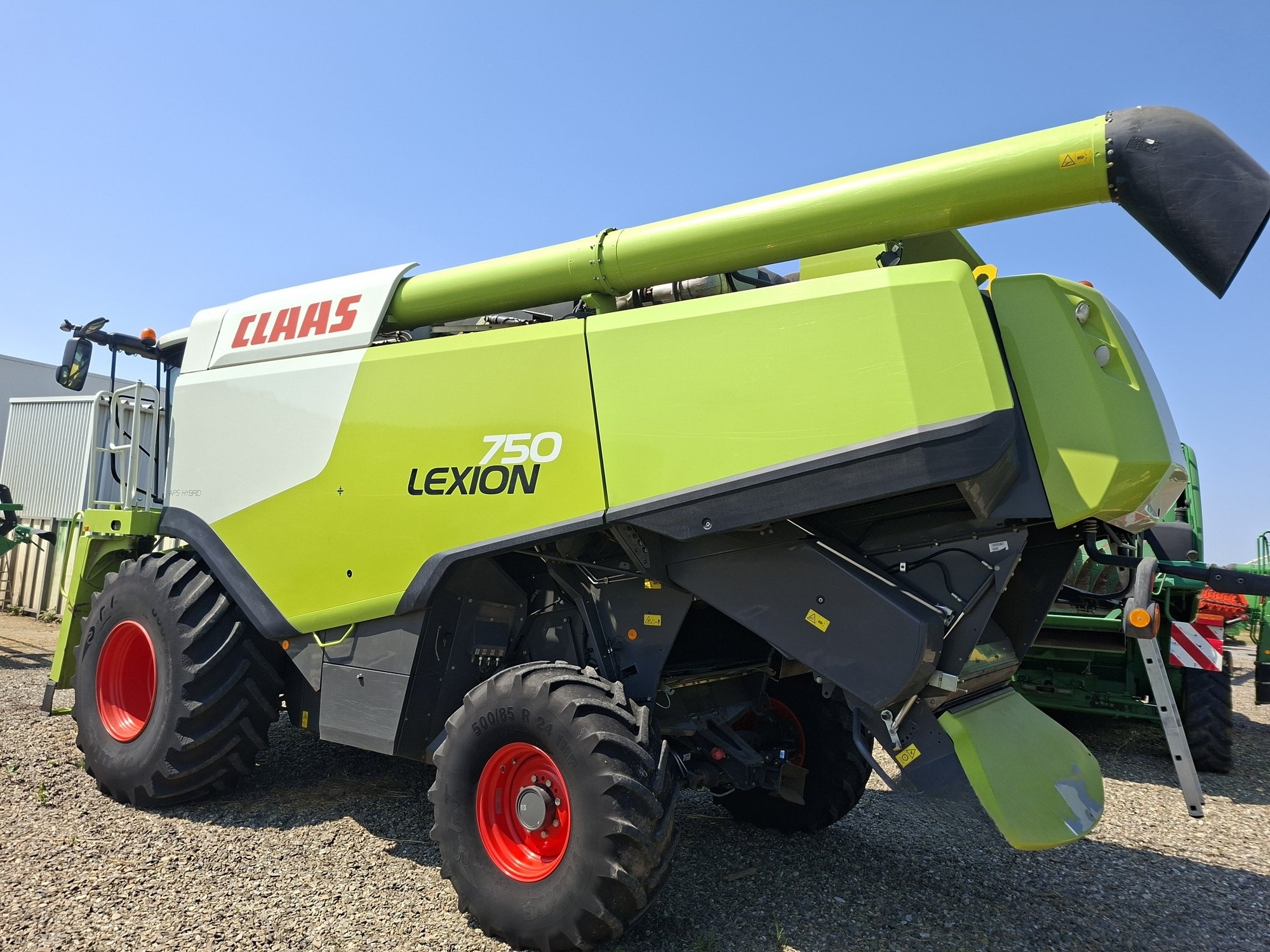 Claas Lexion 750 + heder paioase — 7