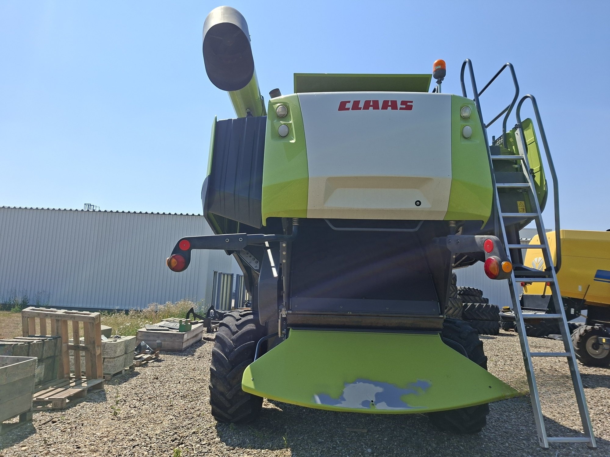Claas Lexion 750 + heder paioase — 9