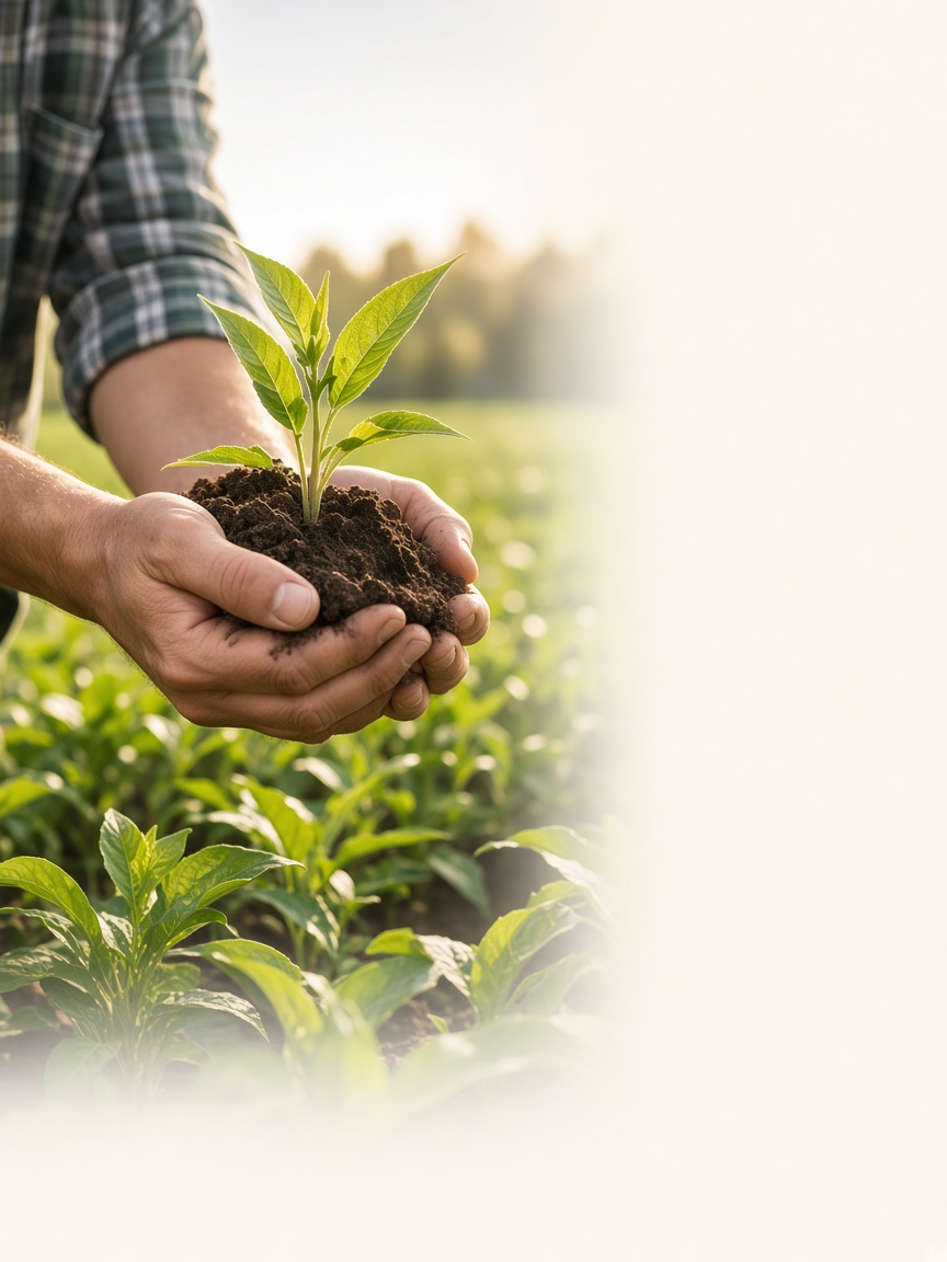 Consultanți Terramax discută oferta tehnică lângă utilaj agricol